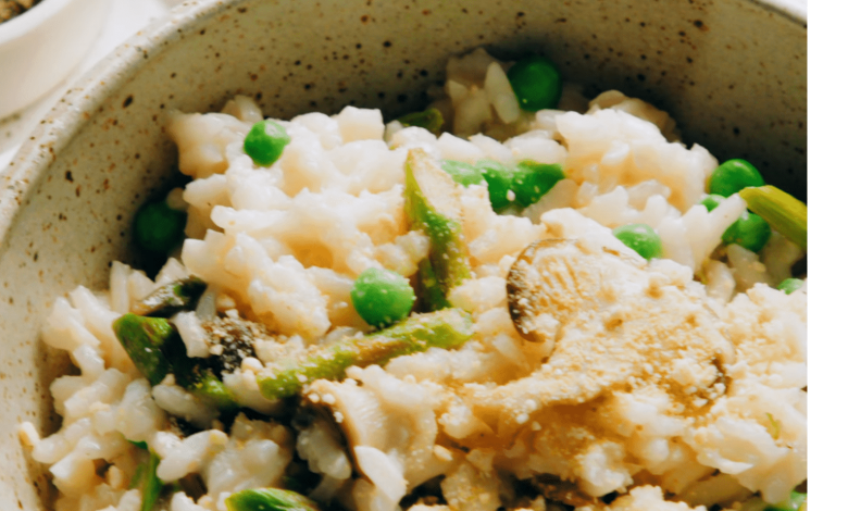 Weight Watcher Spring Vegetable Risotto