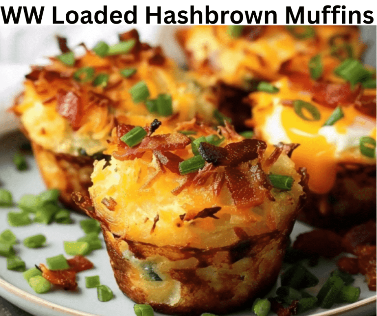 WW Loaded Hashbrown Muffins - KETOOX | Family Recipes