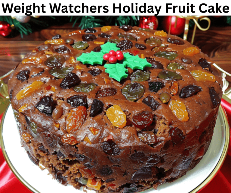 WW Fruit Cake - KETOOX | Family Recipes
