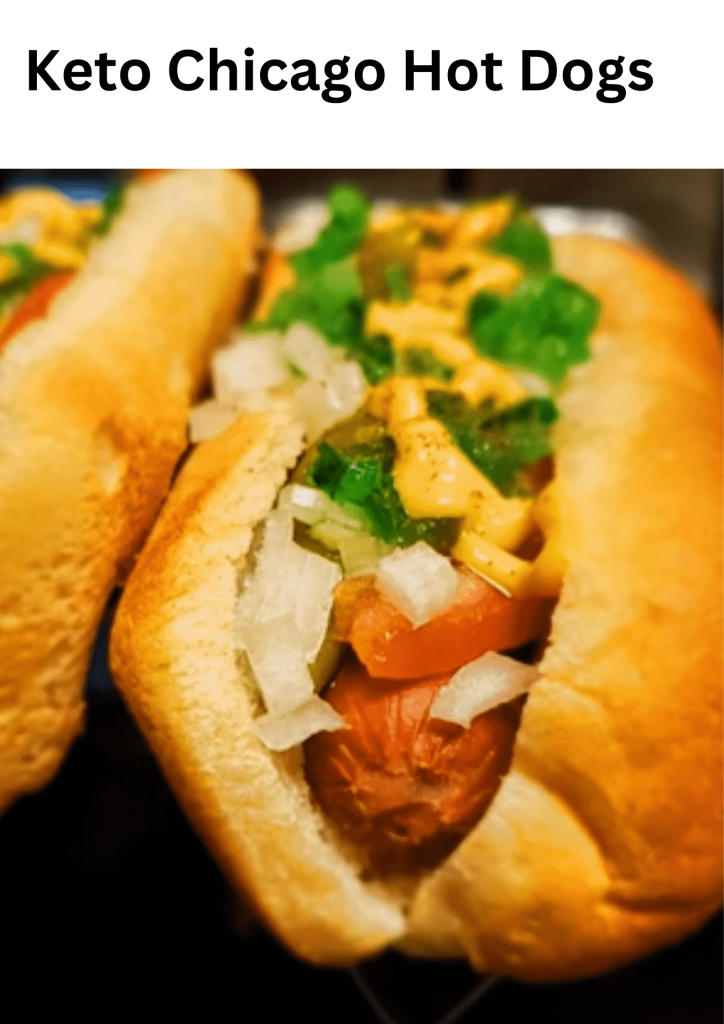 Keto Chicago Hot Dogs