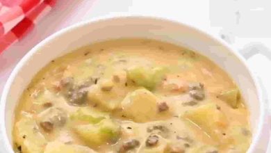 Cheeseburger Soup