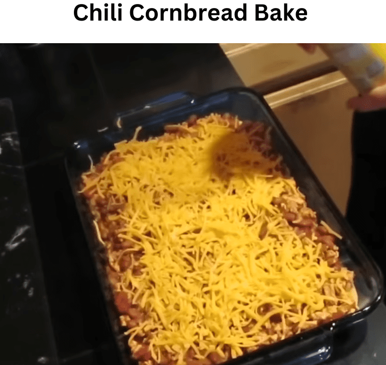 Chili Cornbread Bake