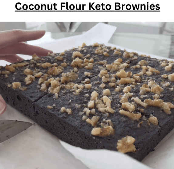 Coconut Flour Keto Brownies