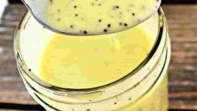 Keto Lemon Poppy Seed Dressing