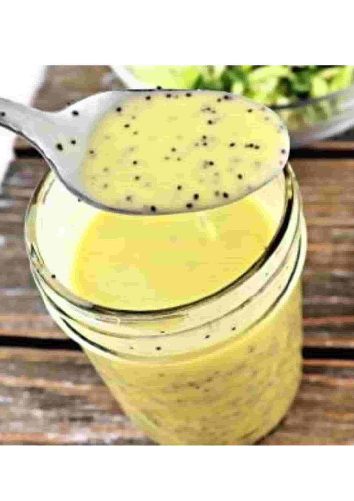 Keto Lemon Poppy Seed Dressing