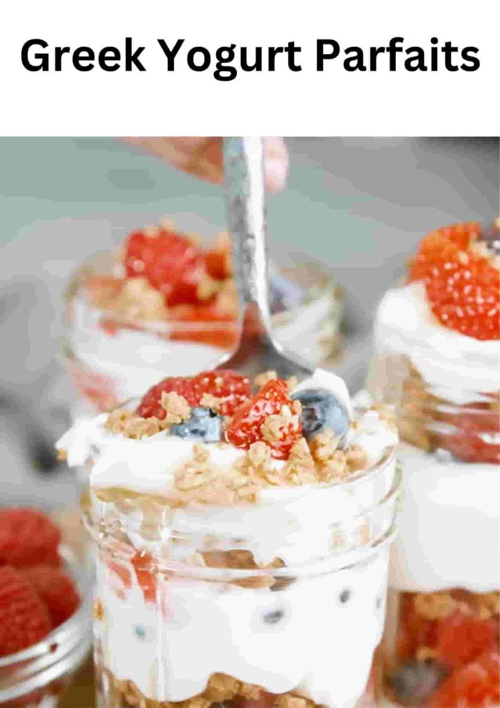 Greek Yogurt Parfaits