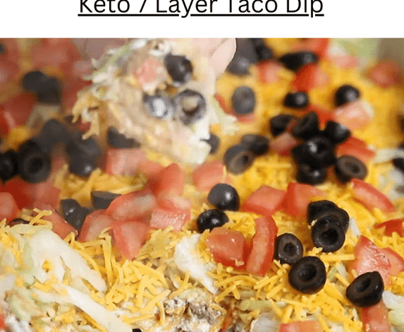 Keto 7 Layer Taco Dip
