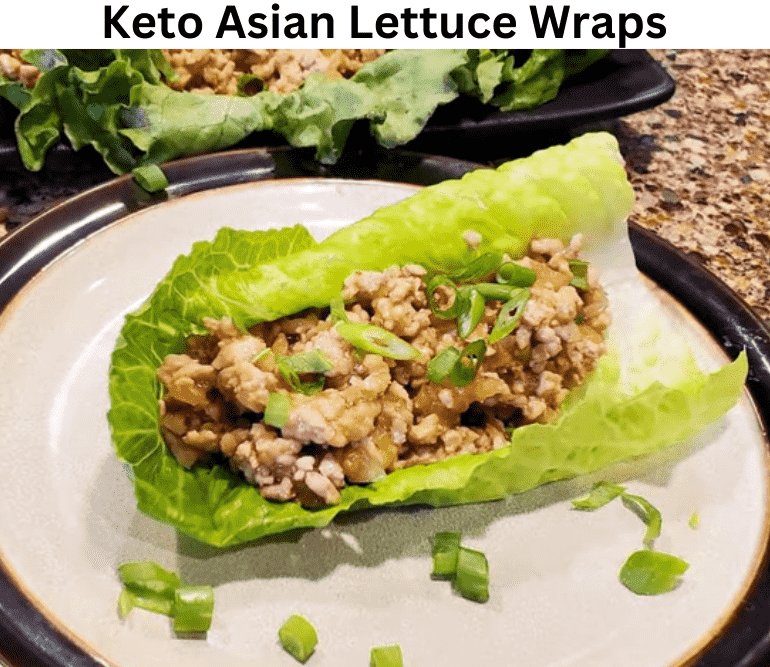 Keto Asian Lettuce Wraps