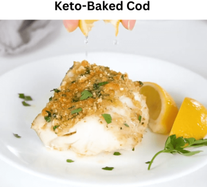 Keto-Baked Cod