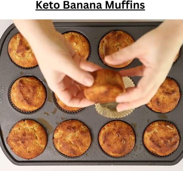 Keto Banana Muffins