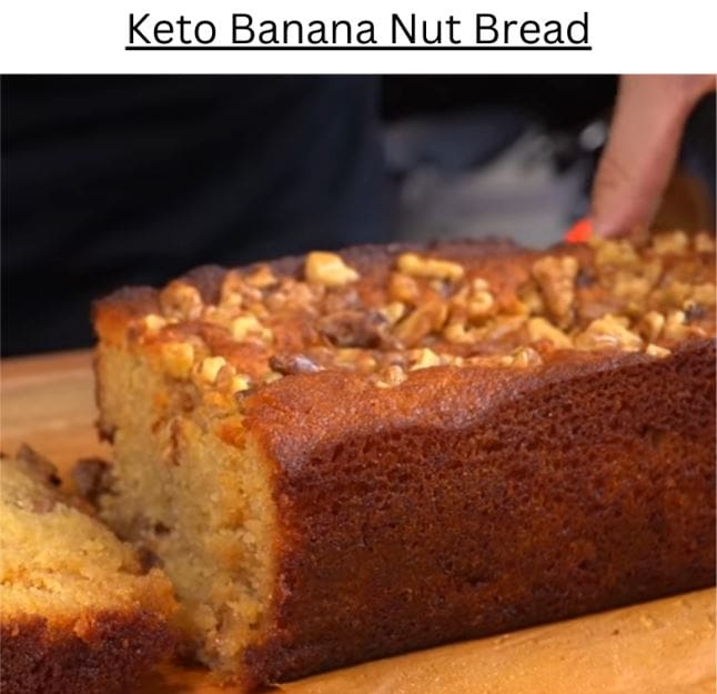 Keto Banana Nut Bread