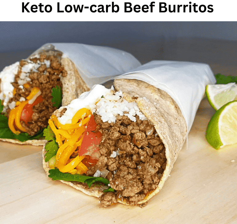 Keto Beef Burritos