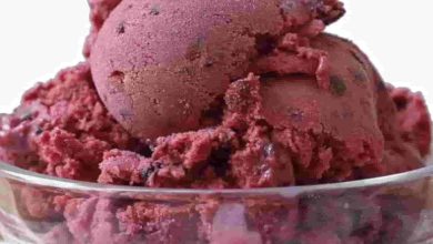 Keto Blackberry Ice-Cream