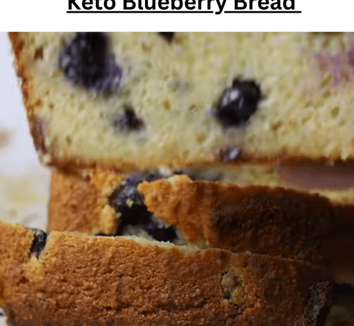 Keto Blueberry Bread