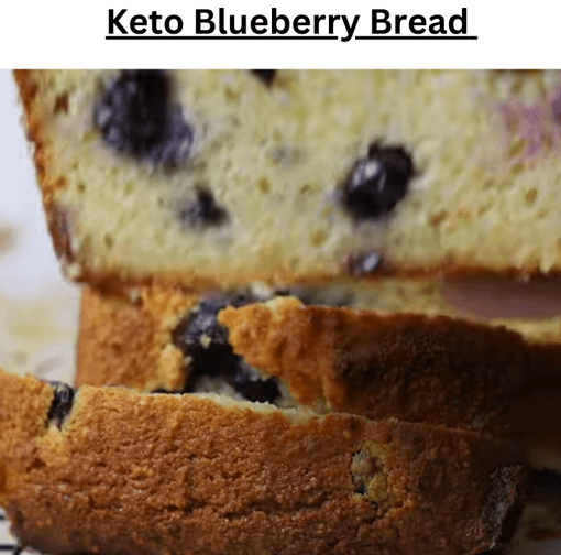 Keto Blueberry Bread