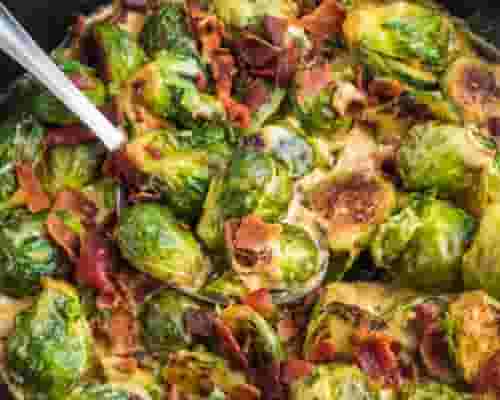 Keto Brussels Sprouts Casserole