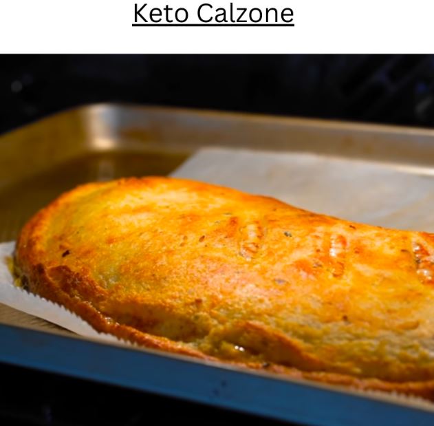 Keto Calzone