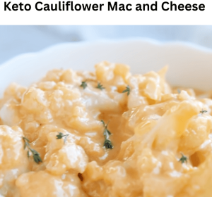 Keto Cauliflower Mac And Cheese