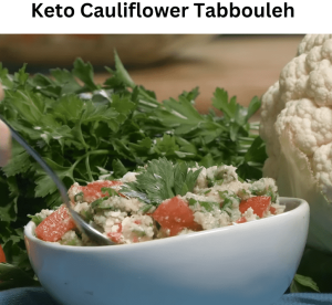 Keto Cauliflower Tabbouleh