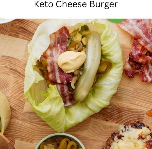 Keto Cheese Burger