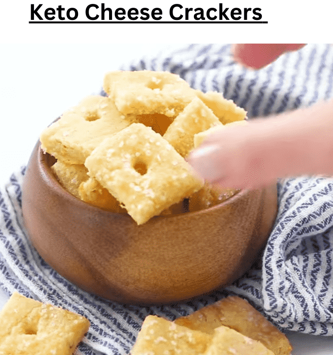 Keto Cheese Crackers