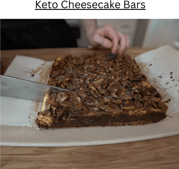 Keto Cheesecake Bars