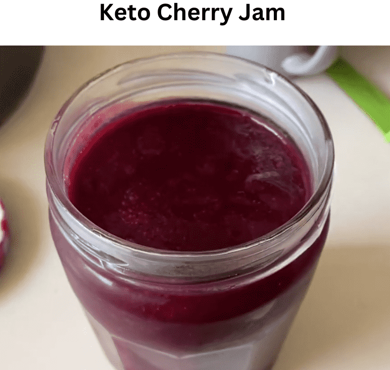 Keto Cherry Jam