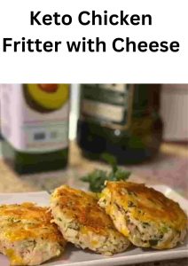 Keto Chicken Fritter