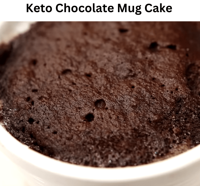 Keto Chocolate Mug Cake