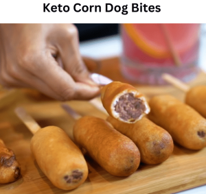 Keto Corn Dog Bites1
