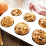 Keto Cranberry Pumpkin Muffins