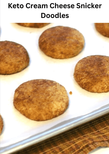 Keto Cream Cheese SnickerDoodle