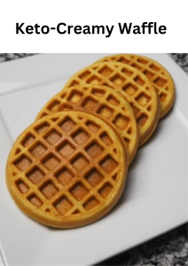 Keto-Creamy Waffle