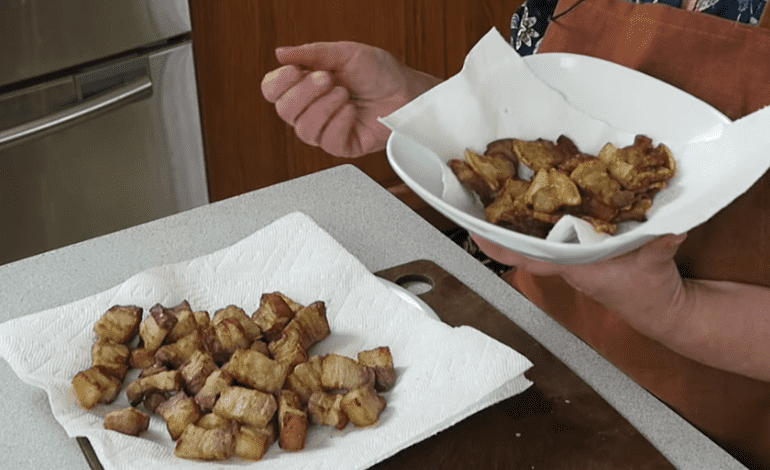 Keto-Crispy Pork Bites