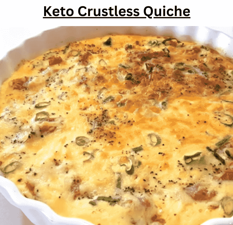 Keto Crustless Quiche