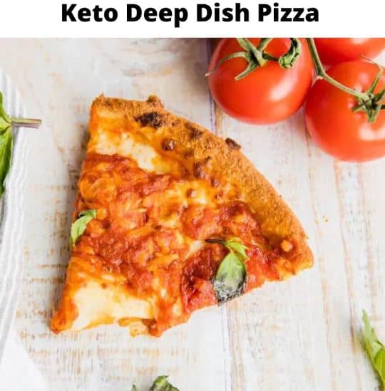 Keto Deep Dish Pizza KETOOX Family Recipes