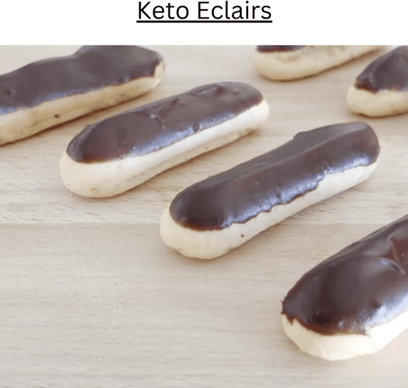 Keto Eclairs