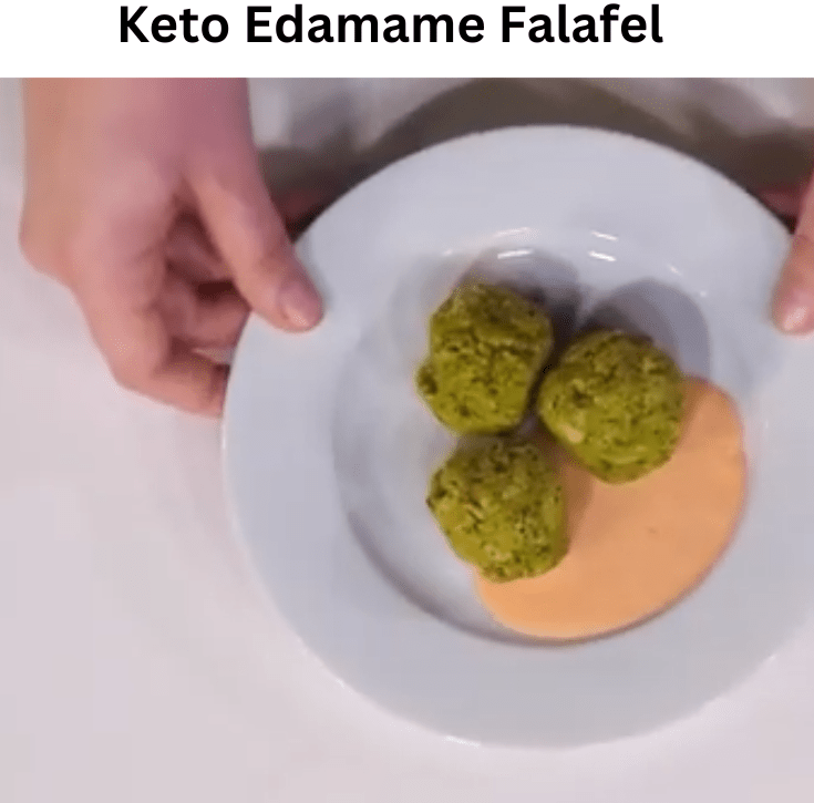 Keto Edamame Falafel