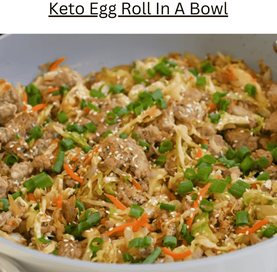 Keto Egg Roll In A Bowl