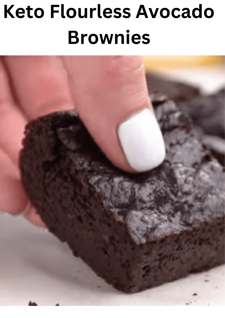 Keto Flourless Avocado Brownies