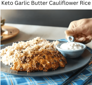 Keto Garlic Butter Cauliflower Rice