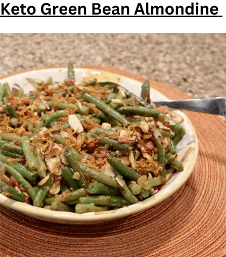 Keto Green Bean Almondine