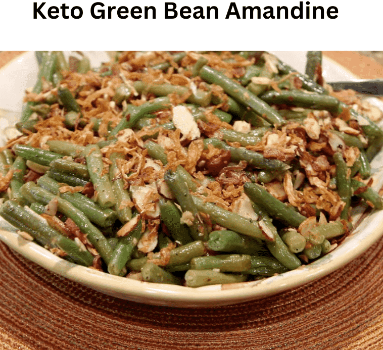 Keto Green Bean Amandine