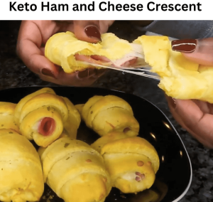 Keto Ham And Cheese Crescent