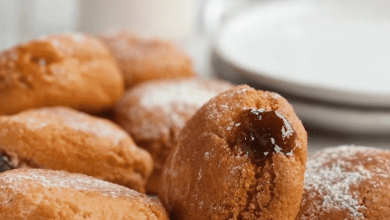 Keto Jam-Filled Donut