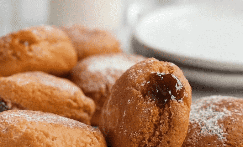 Keto Jam-Filled Donut