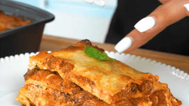 Keto Lasagna With Pasta