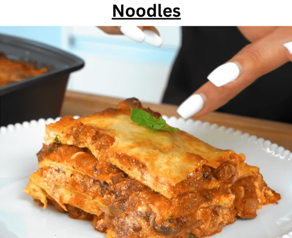Keto Lasagna With Pasta