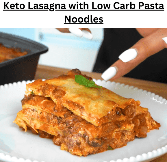 Keto Lasagna With Pasta