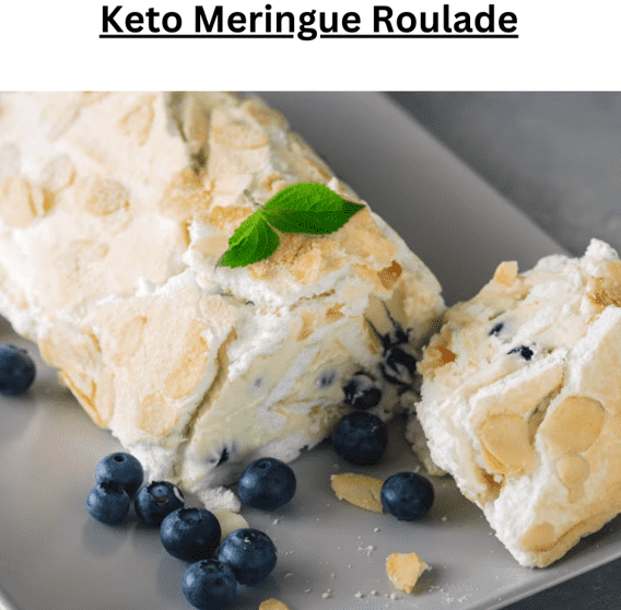 Keto Meringue Roulade